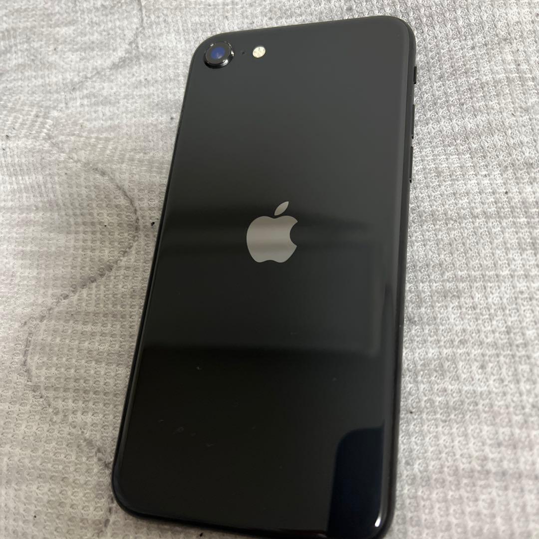 iPhone SE (第2世代) ブラック64GB 100% フィルム付き