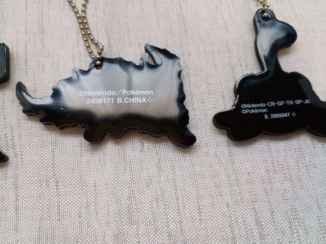 ポケモングッズまとめ売り　キーホルダーストラップ　ミュウツー　ピカチュウ　マリル