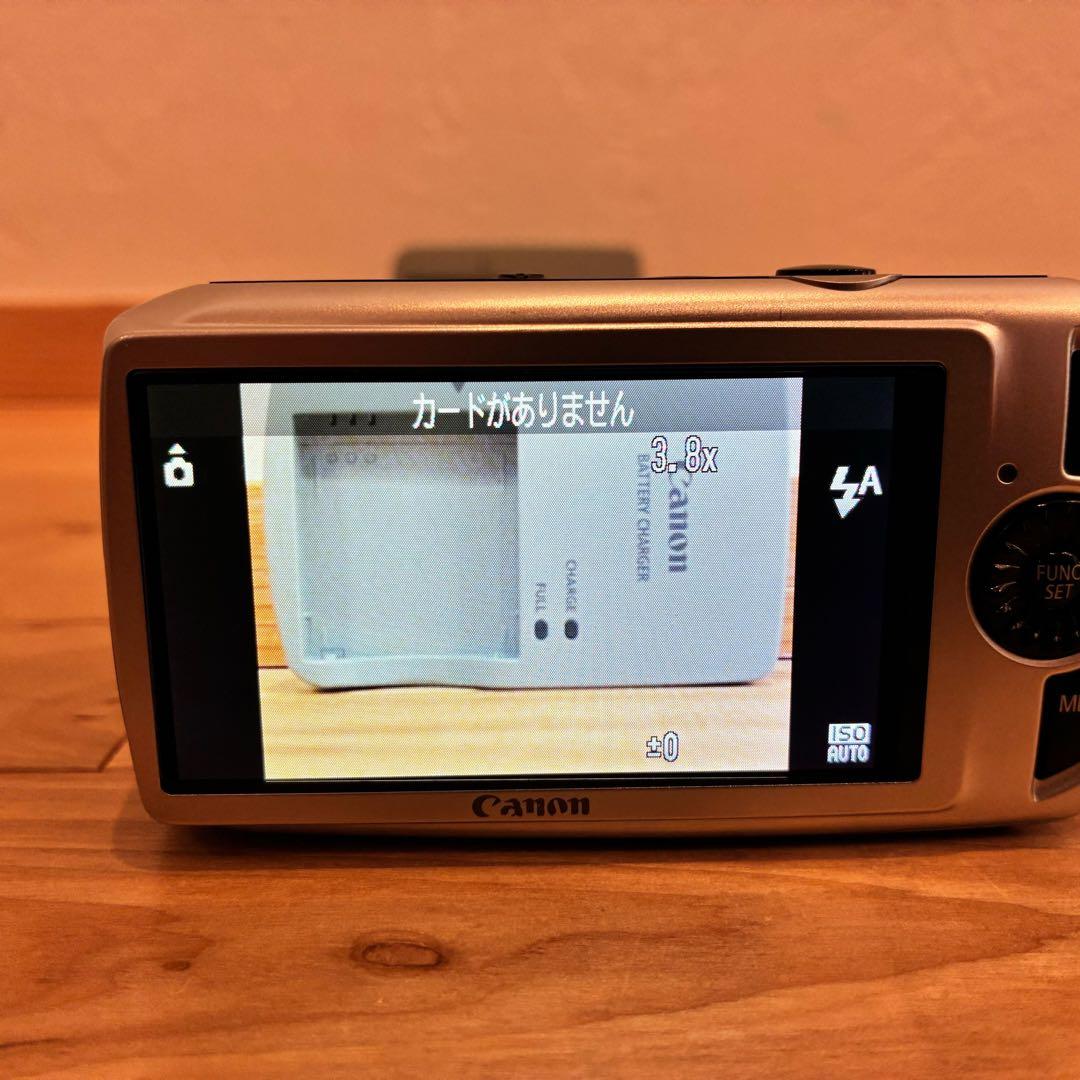 希少‼️Canon コンパクトデジタルカメラ IXY30S シルバー