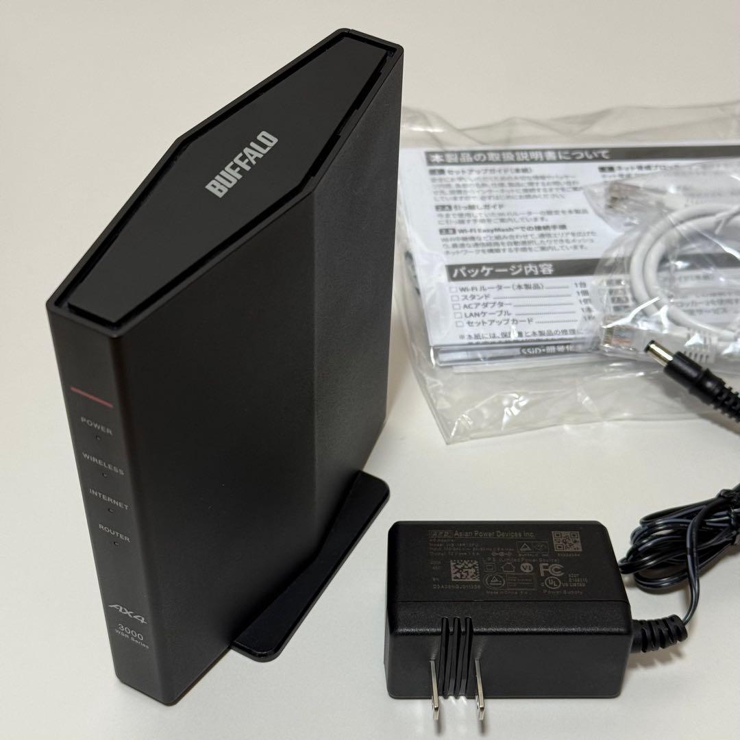 BUFFALO WSR-3000AXP-BK 無線LANルーター