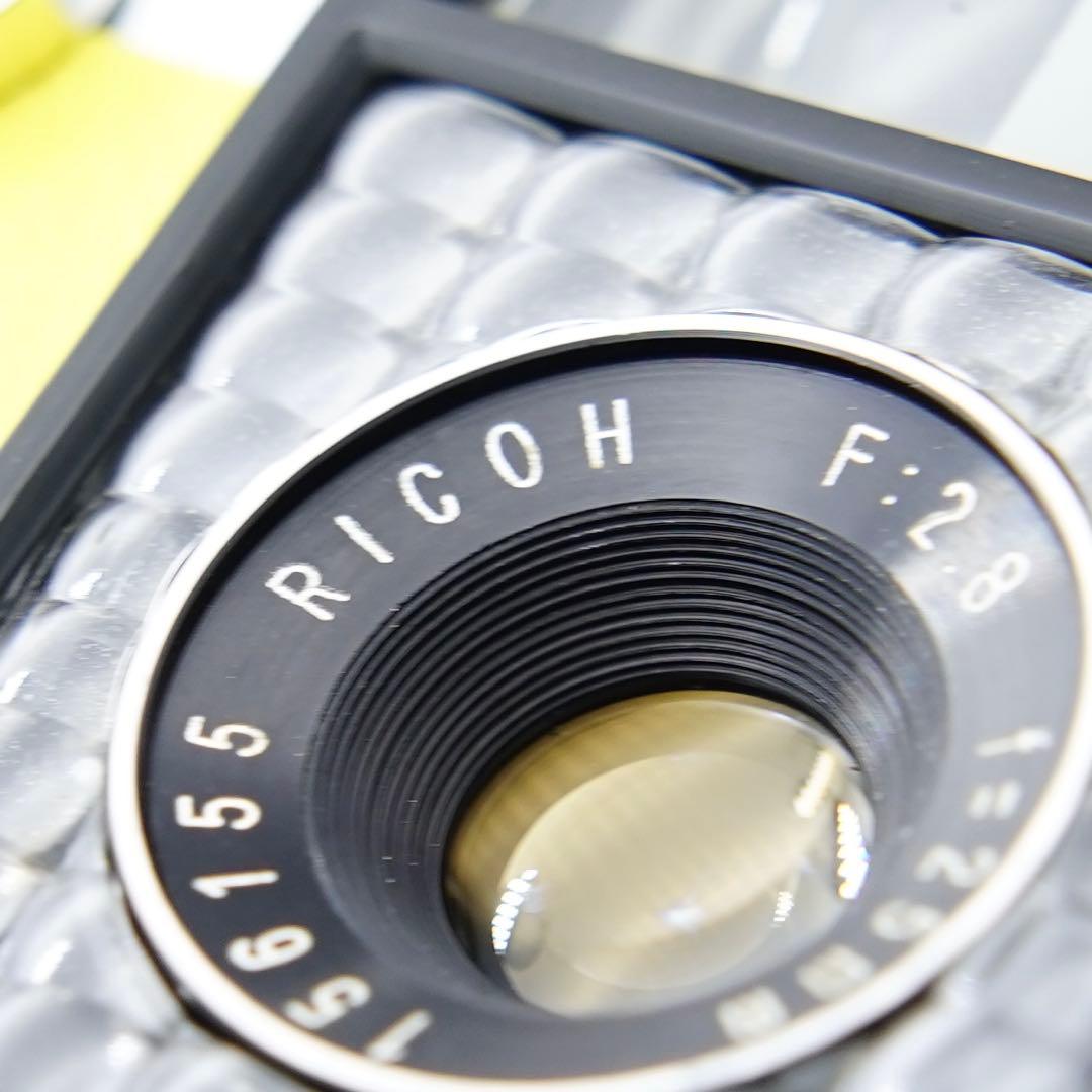 【動作確認・整備・清掃済み＊試写あり】黄色 リコーオートハーフS