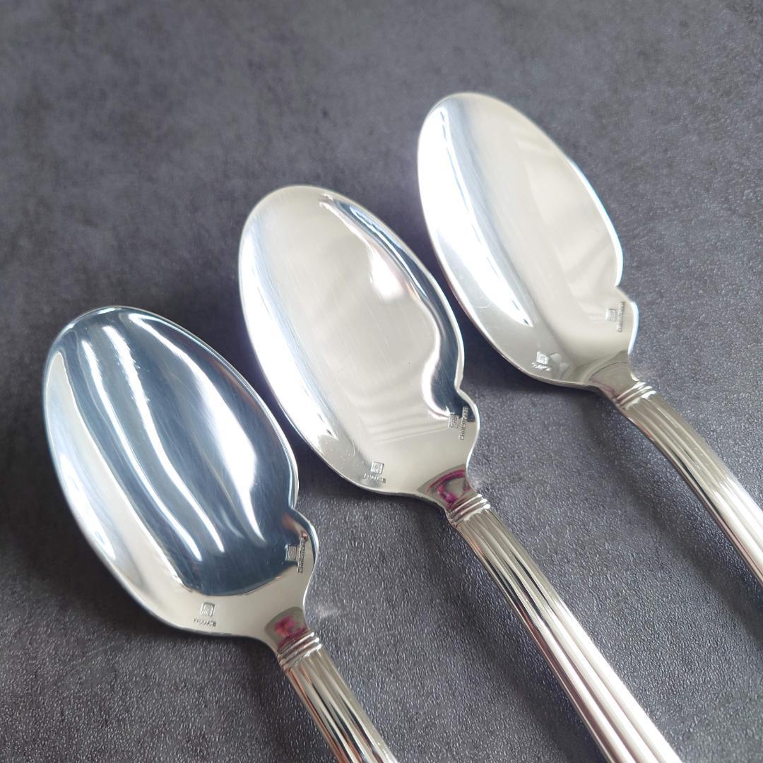極希少 美品 クリストフル アリア ソーススプーン 3点