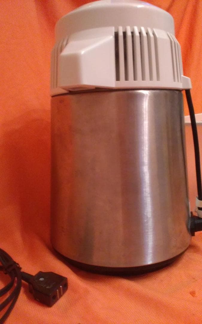 メガホーム社■蒸留水器■BPAフリー4㍑ポリ容器■飲料水■ノズル部欠品■飲料水