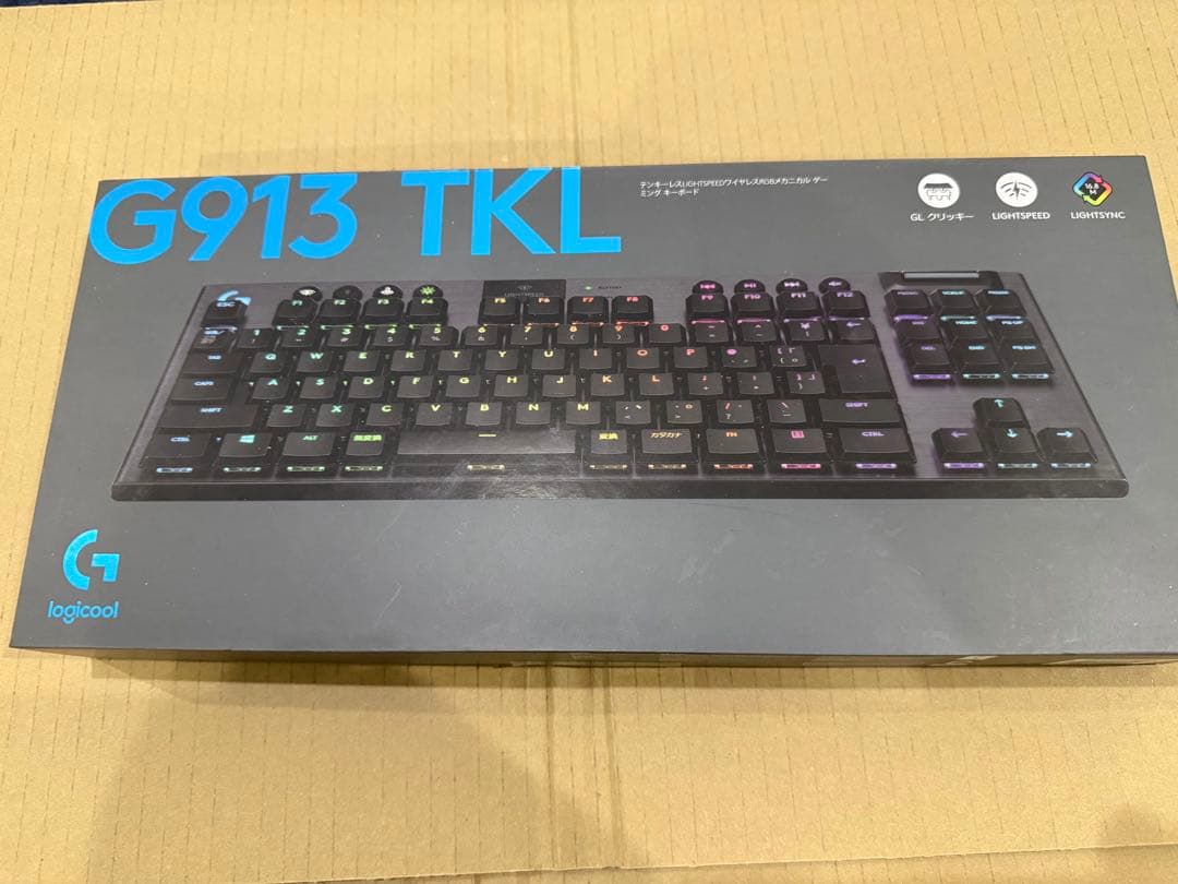 Logitech G913 TKL メカニカルキーボード