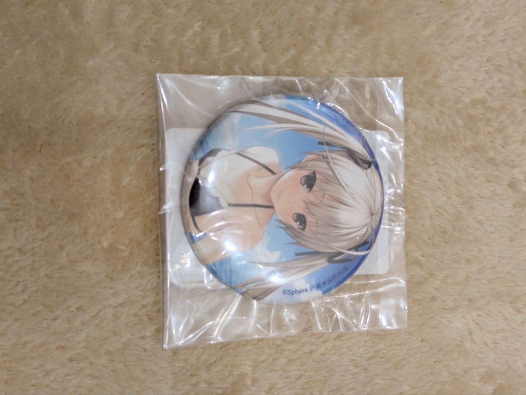ヨスガノソラ　DMMスクラッチ くじ　缶バッジ E-11