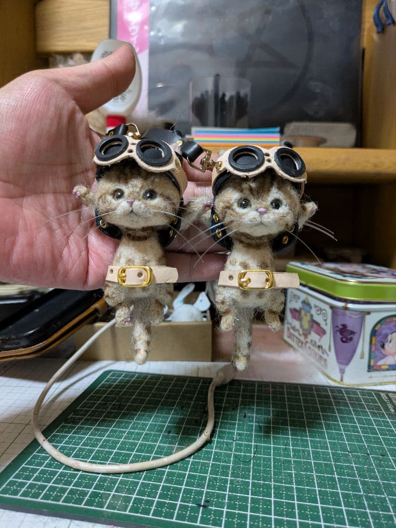 猫も居たよ 出品 豆猫PECO-LIN