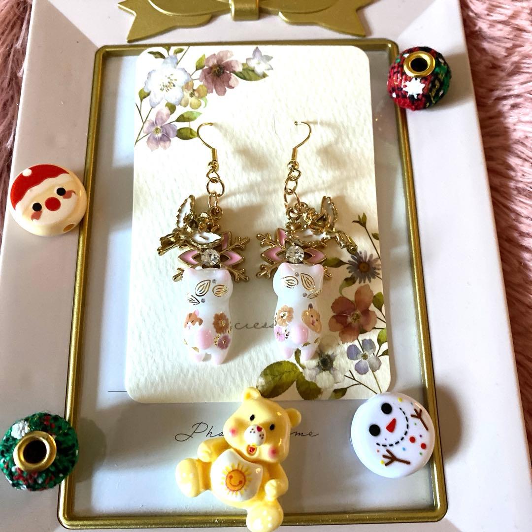 ☆Winter猫ちゃんピアス☆B