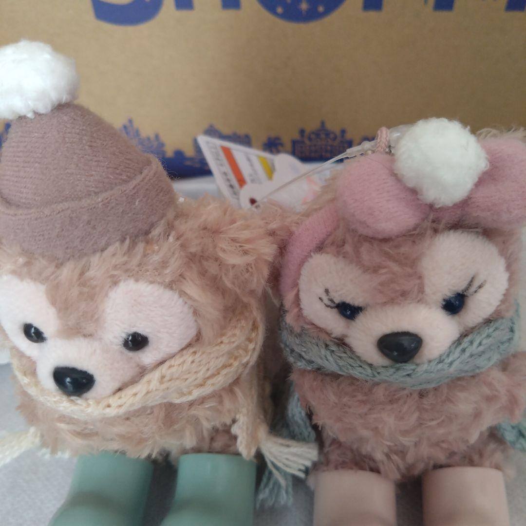 ダッフィー　スノーフレークス　シェリーメイ　ぬいぐるみチャーム