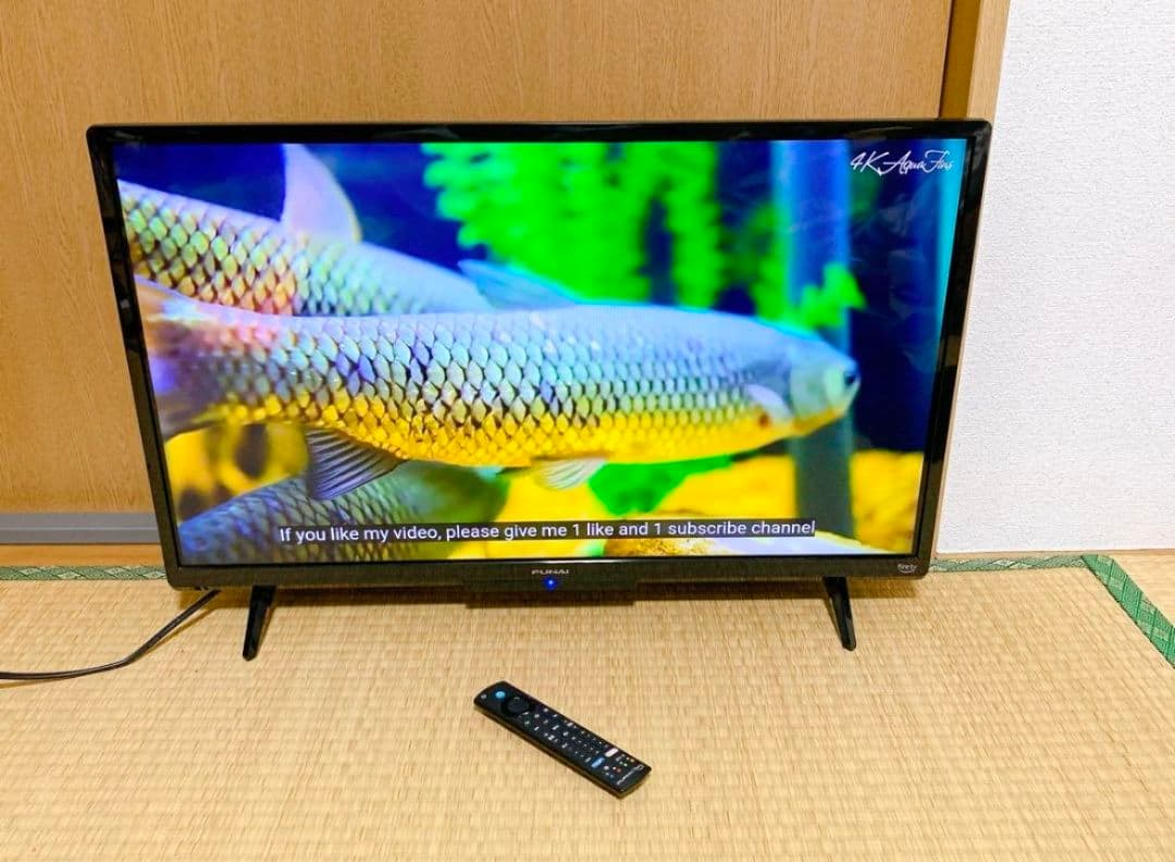 フナイ32型スマートテレビ Android搭載／地上波BSCS 2024年