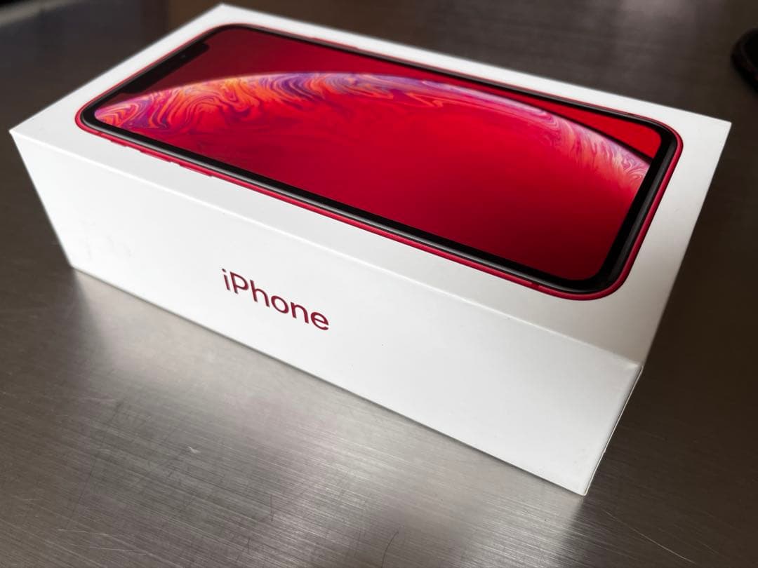 iPhone XR 128GB PRODUCT RED 箱付きsimフリー