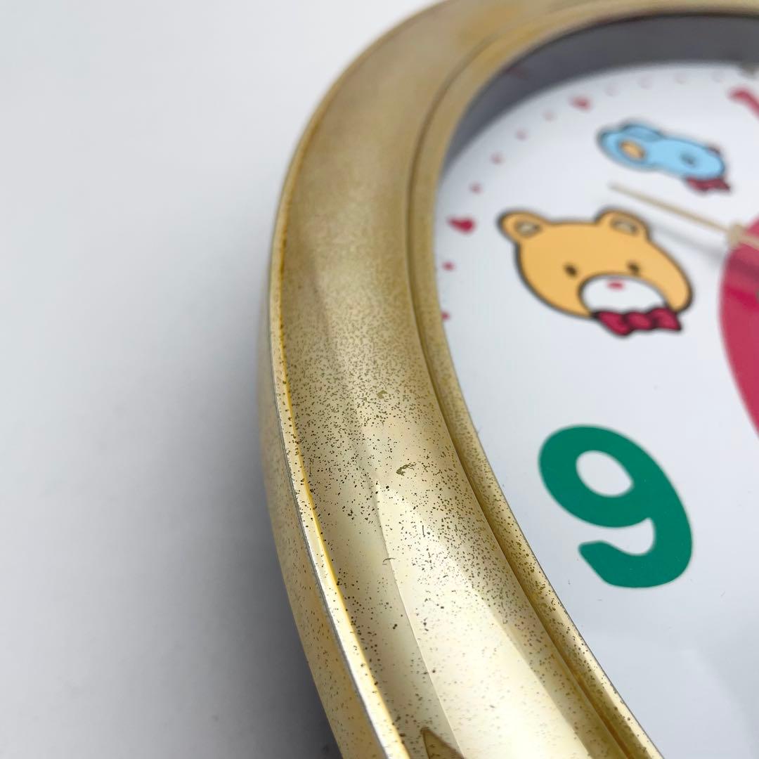 サンリオHello kitty ハローキティ 壁掛けからくり時計 昭和レトロ