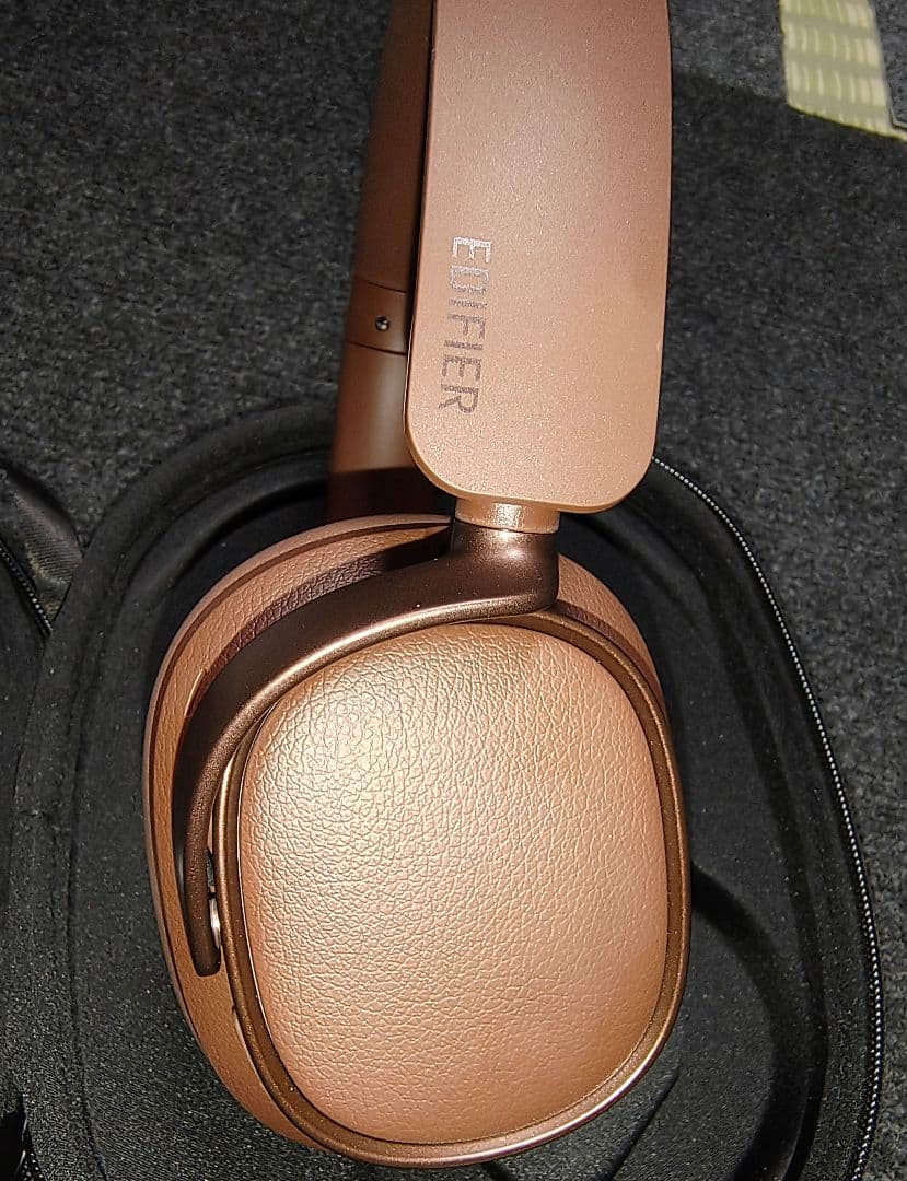 EDIFIER ES850NB ワイヤレスヘッドホン ブラウンマロン