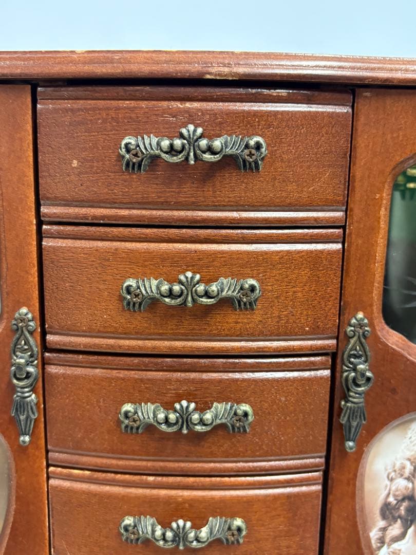 昭和レトロアンティークジュエリーBOX