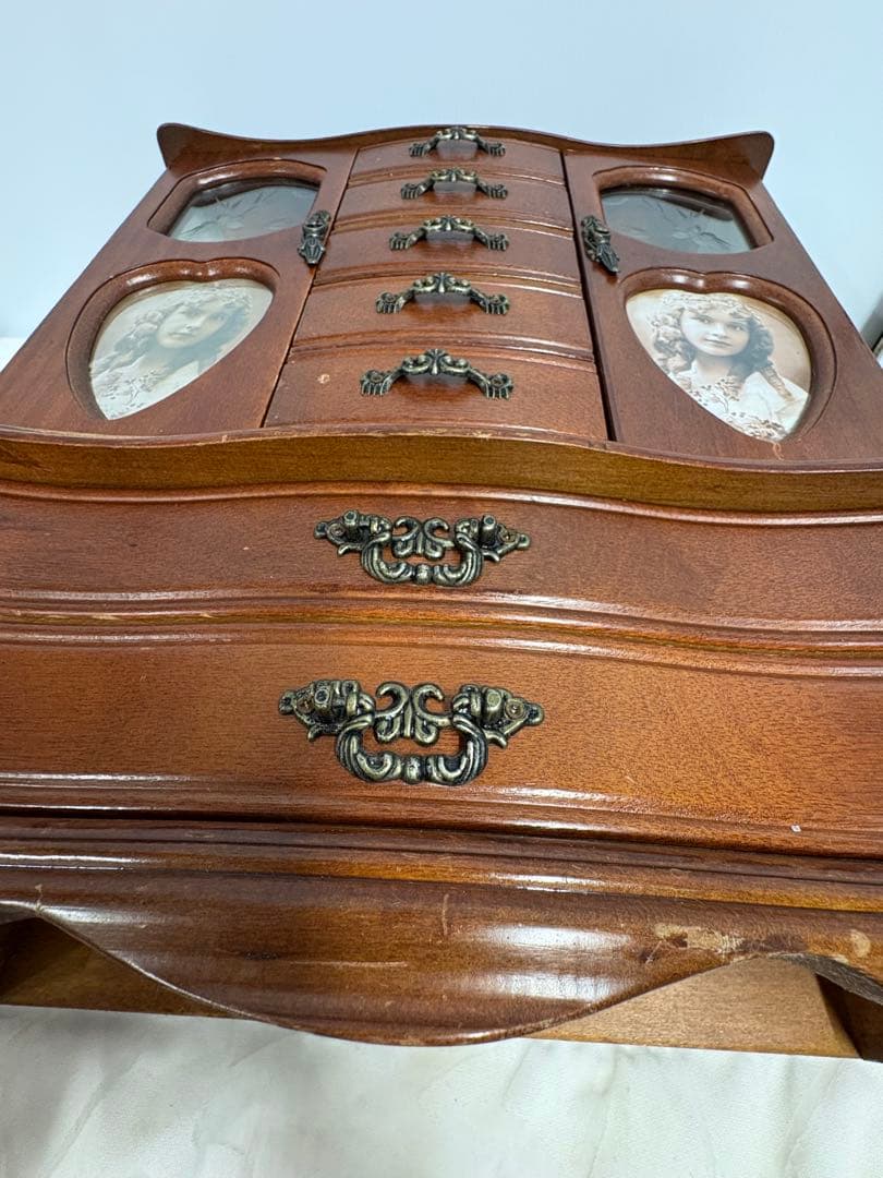 昭和レトロアンティークジュエリーBOX