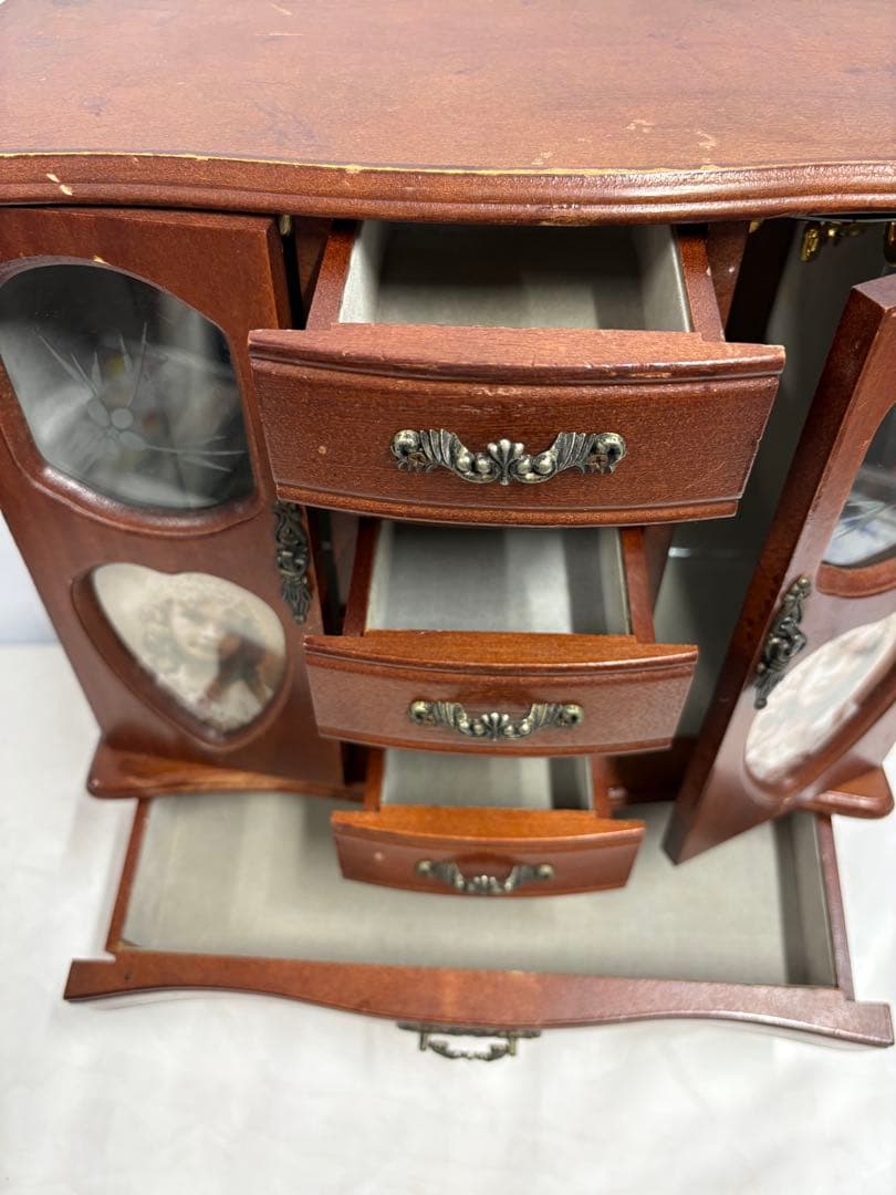 昭和レトロアンティークジュエリーBOX