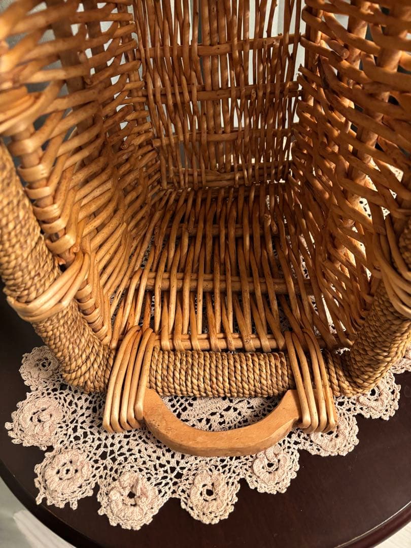 えぐみ様　ジュリスカお皿、バスケットとレースの下敷き