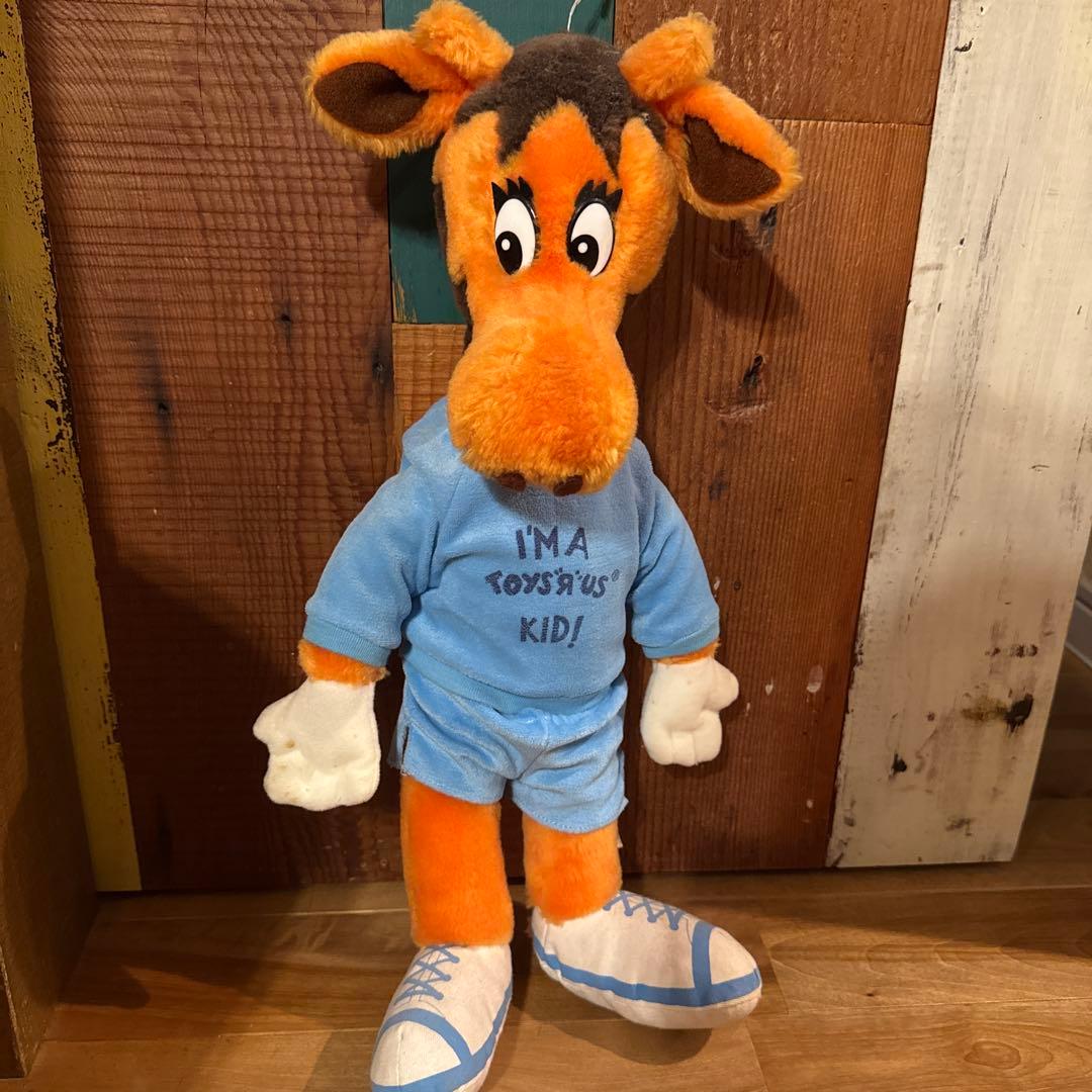 【希少】80s ヴィンテージ トイザらス ジェフリー ぬいぐるみ