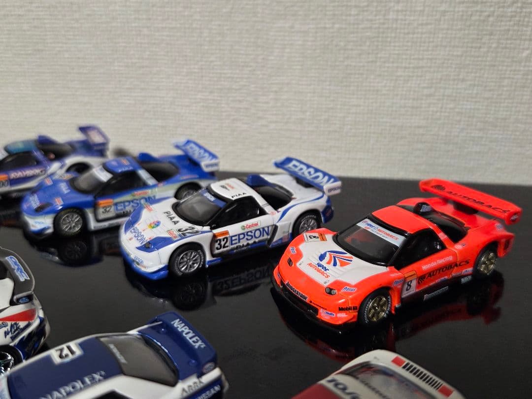 美品　ミニカー　SUPER　GT D1 ラリー　8台