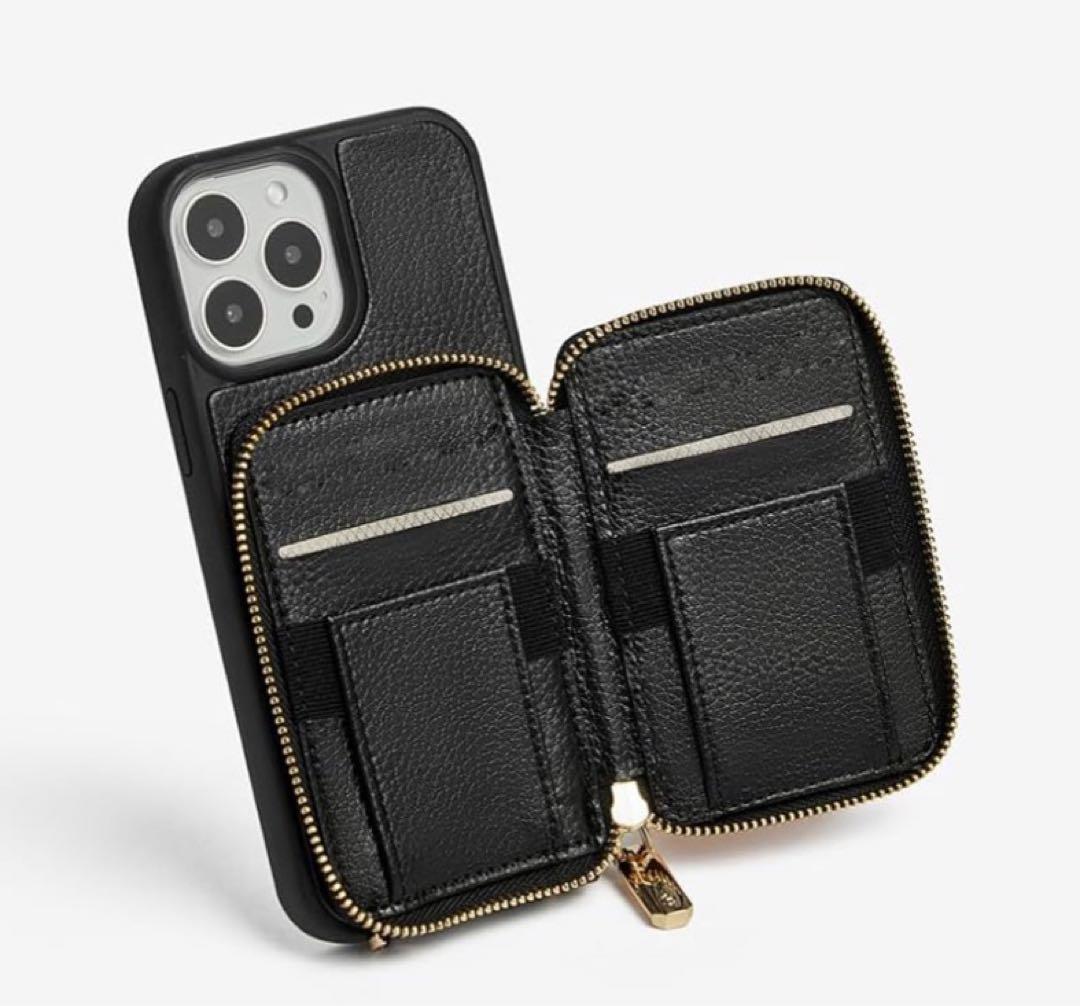 アイフォン14プロケース&ストラップ付き