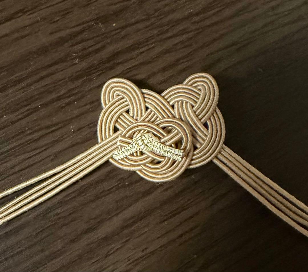 絹巻き水引パーツ 猫