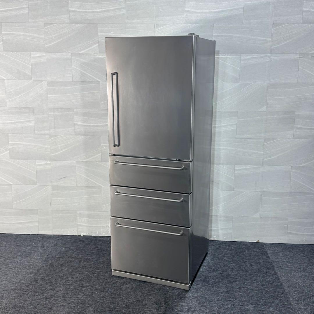 希少 無印良品 大型冷蔵庫 335L MJ-R36SA ステンレス d5417