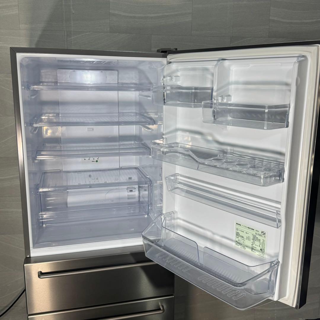 希少 無印良品 大型冷蔵庫 335L MJ-R36SA ステンレス d5417