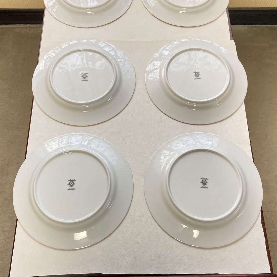 ノリタケ リッチモンド 皿 食器 ゴールド 金彩 26.5 6枚 レトロ 美品