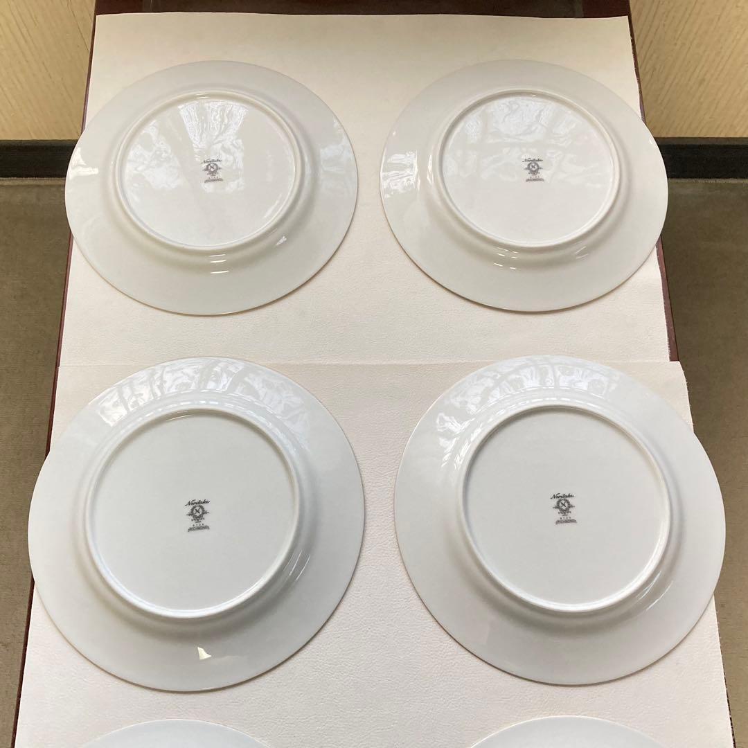 ノリタケ リッチモンド 皿 食器 ゴールド 金彩 26.5 6枚 レトロ 美品