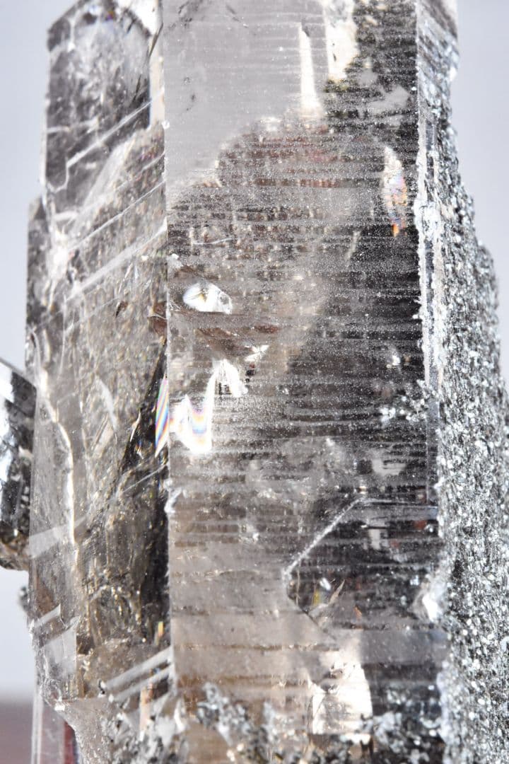 ロシアウラルDodo mine産 クローライトインスモーキークォーツ