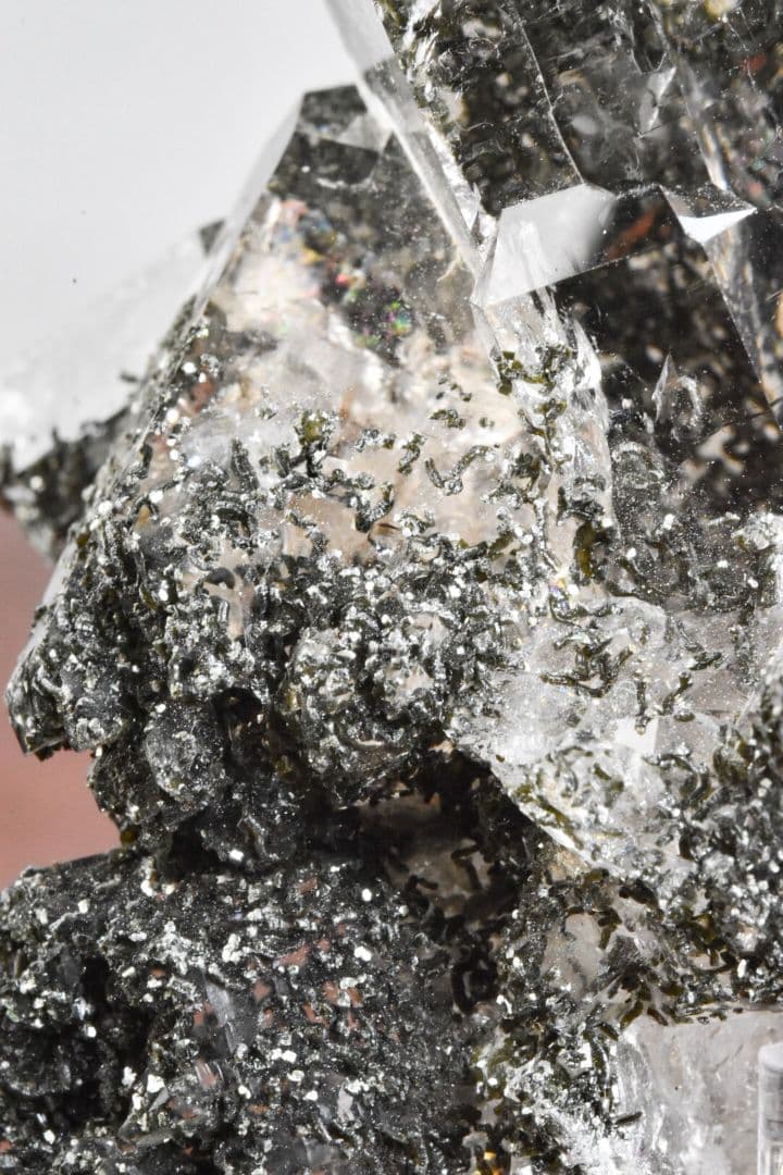 ロシアウラルDodo mine産 クローライトインスモーキークォーツ