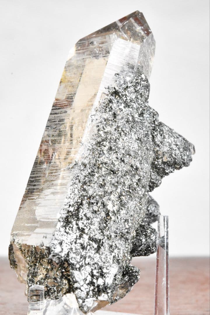 ロシアウラルDodo mine産 クローライトインスモーキークォーツ