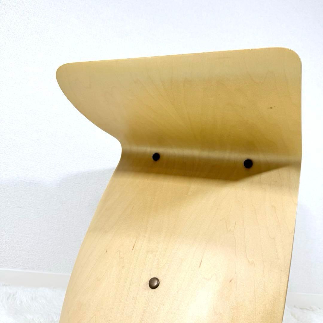 天童木工　柳宗理　バタフライスツール 座布団付き