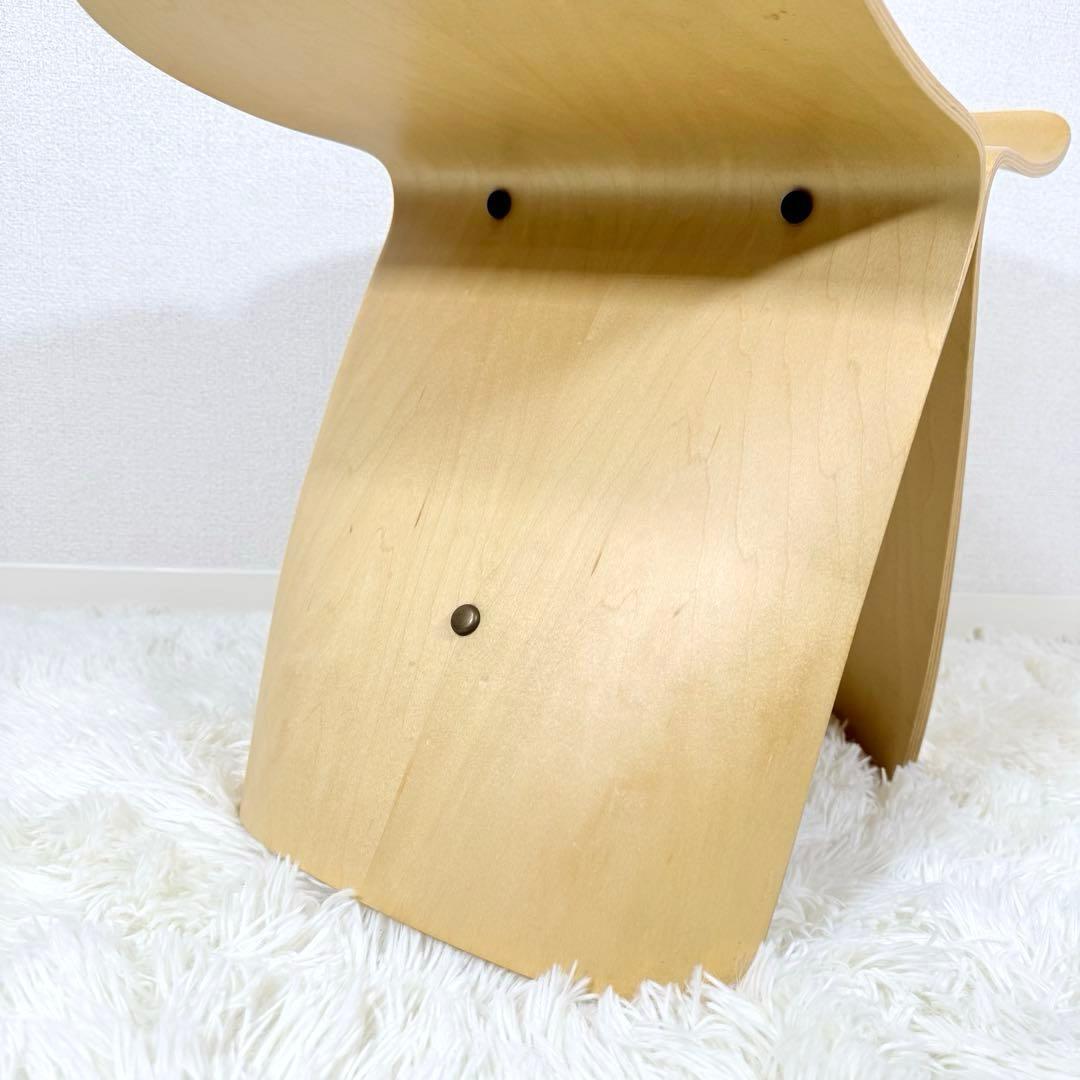 天童木工　柳宗理　バタフライスツール 座布団付き