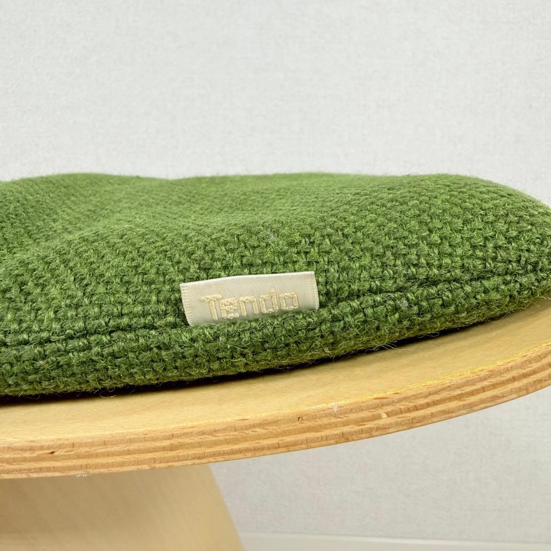 天童木工　柳宗理　バタフライスツール 座布団付き