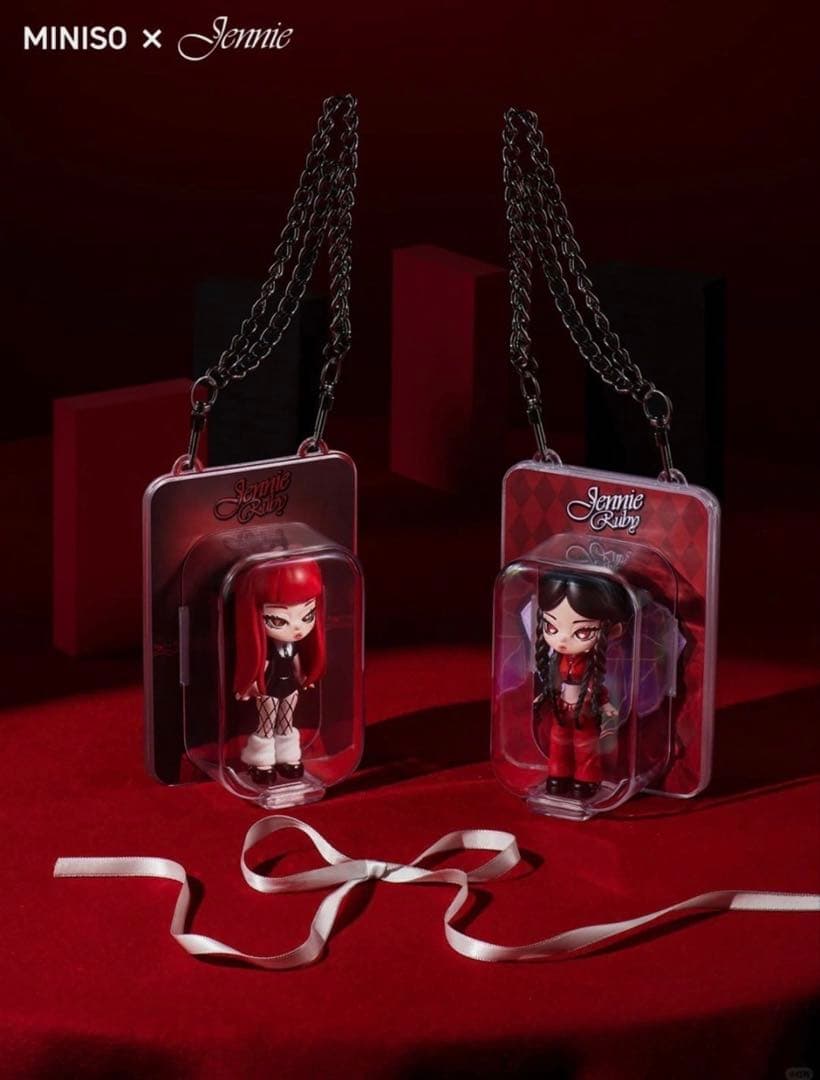 MINISO Jennie Ruby フィギュア 2体セット 限定