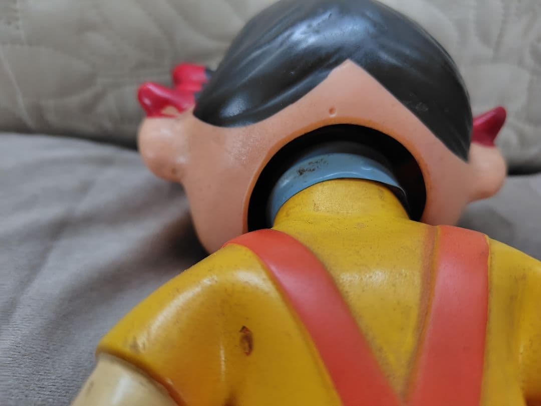ペコちゃん　昭和レトロ　首振り人形（非売品）
