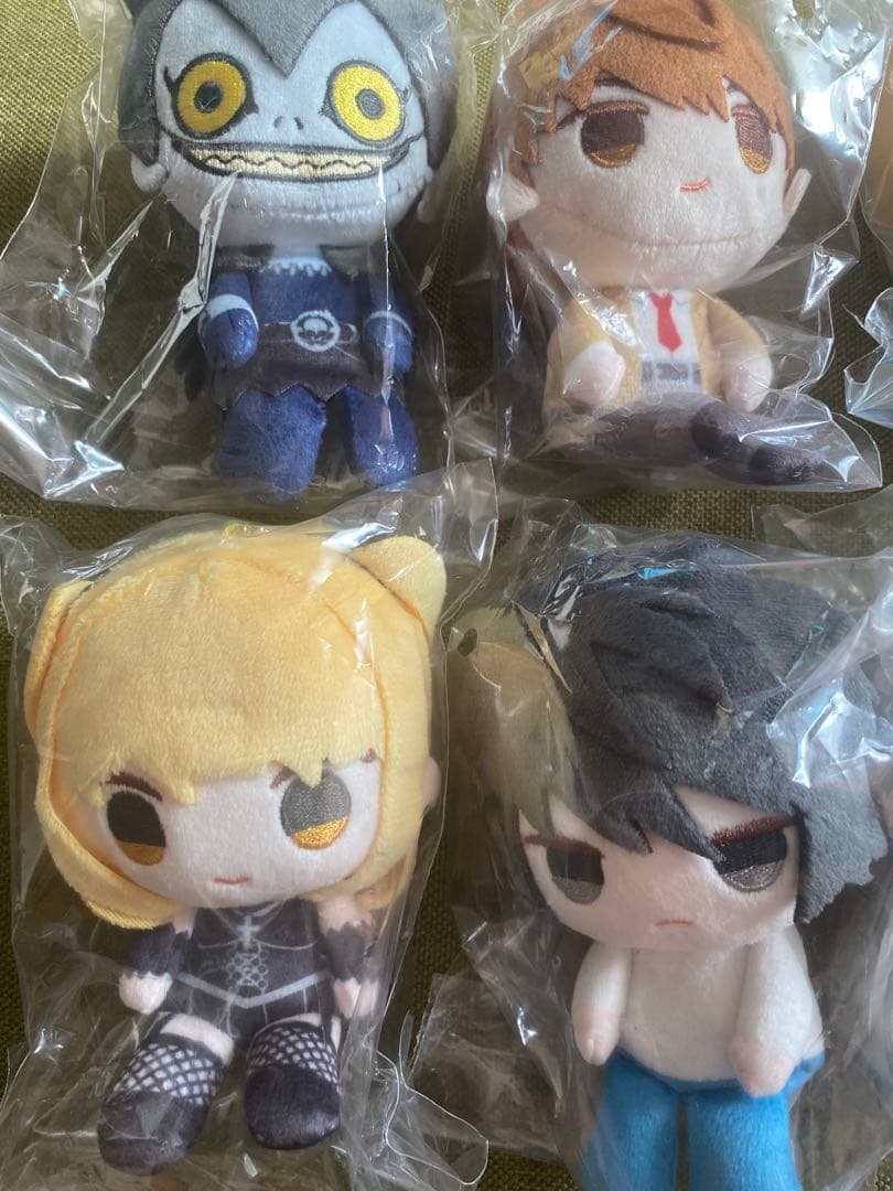 デスノート DEATHNOTE おすわりくらぶ ぬいぐるみマスコット 6個セット
