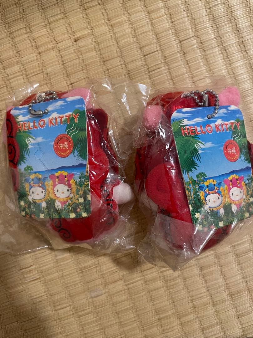 ハローキティ ご当地ぬいぐるみ　沖縄限定　未開封　タグ付き　2個セット