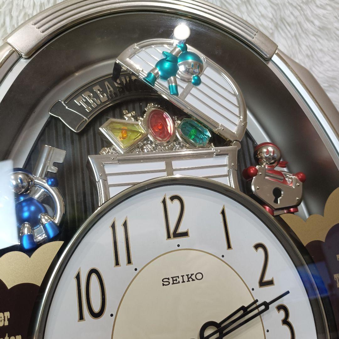 SEIKO からくり時計 トレジャーアイランド RE536S 動作確認済 廃盤