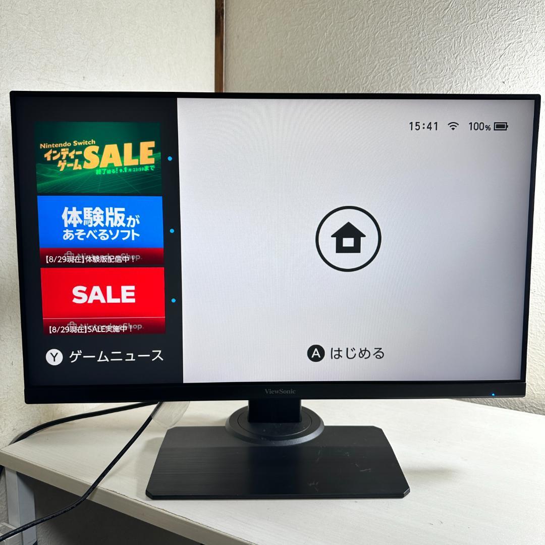 限定特価　ViewSonic 144Hz対応 27型 ゲーミングモニター