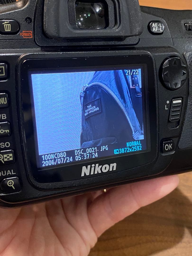 Nikon D80 デジタル一眼 AF NIKKOR 35-70 動作品　セット