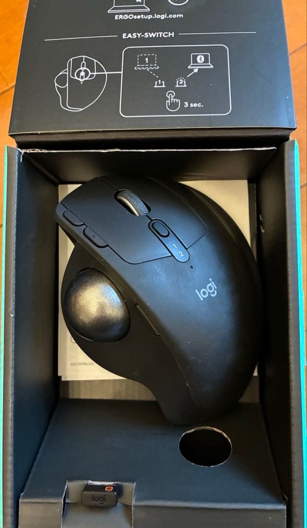 logicool MX ERGO ワイヤレストラックボール