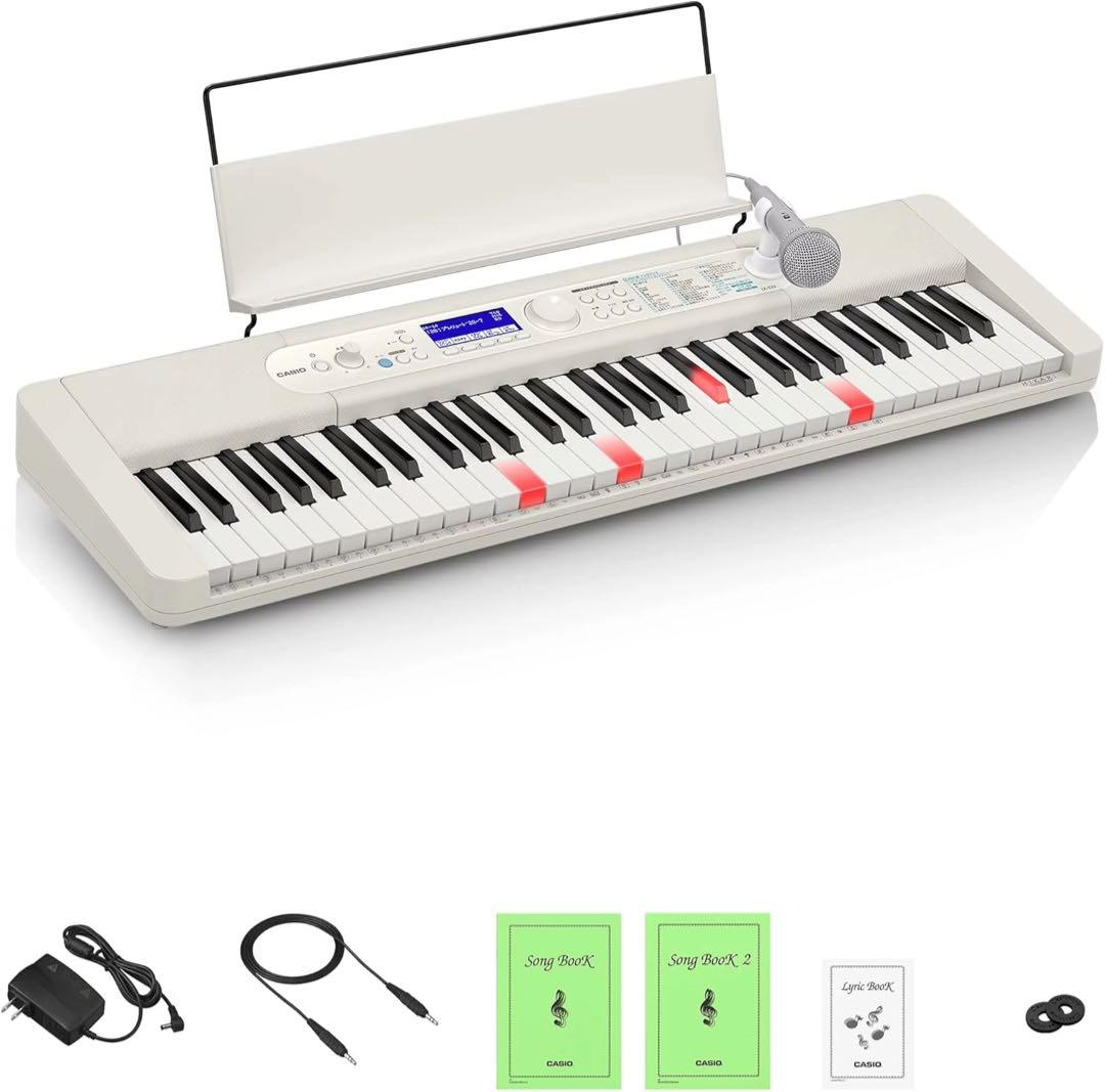 【送料無料】カシオ(CASIO)光ナビゲーション電子キーボード LK-520