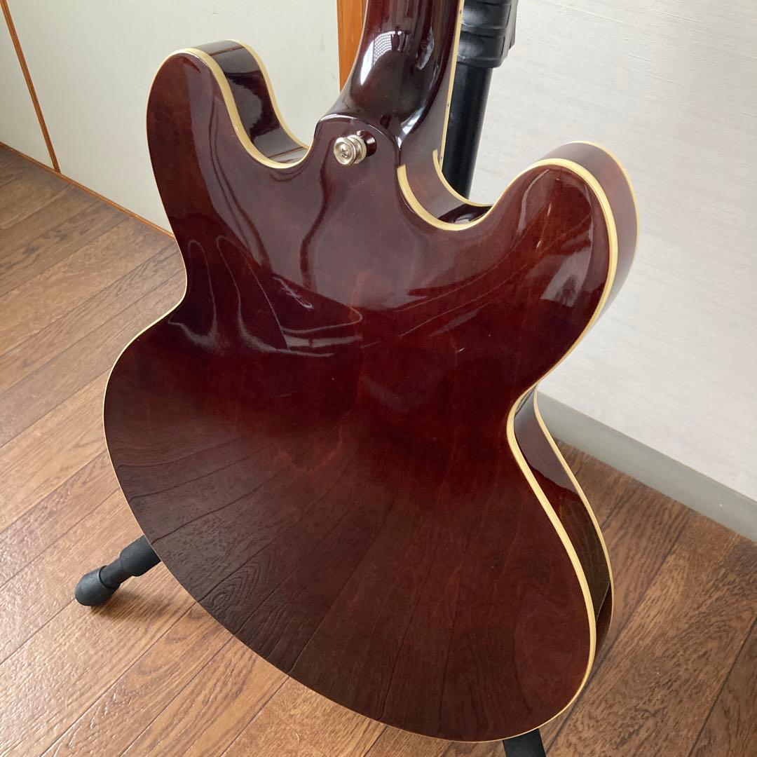 Epiphone Casino サンバースト フルアコ　青ラベル