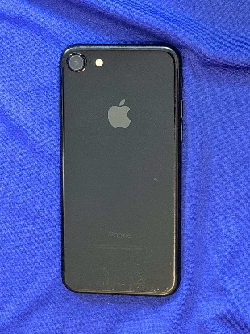 動作良好★Apple iPhone7 256GB ジェットブラック★付属品完備