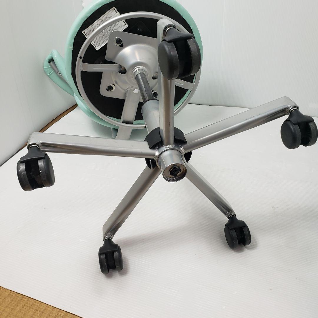 ③病院ドクター用丸椅子　藤沢工業　ACS700LBL　オフィースチェア　送料込み