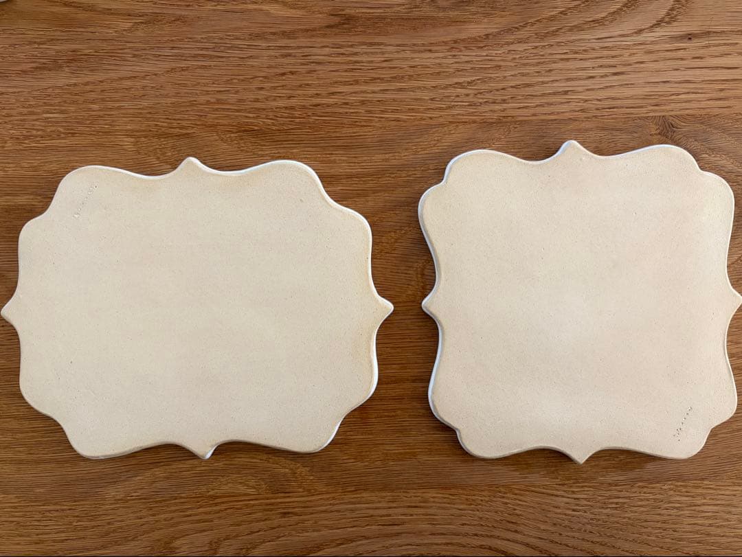 直井真奈美 レリーフプレート2枚セット