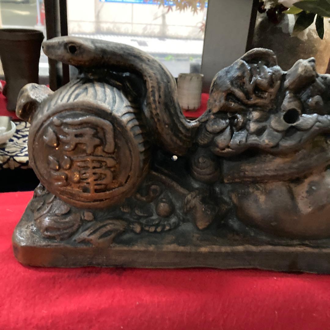 時代備前干支巳の置物金運勝紹運です❣️