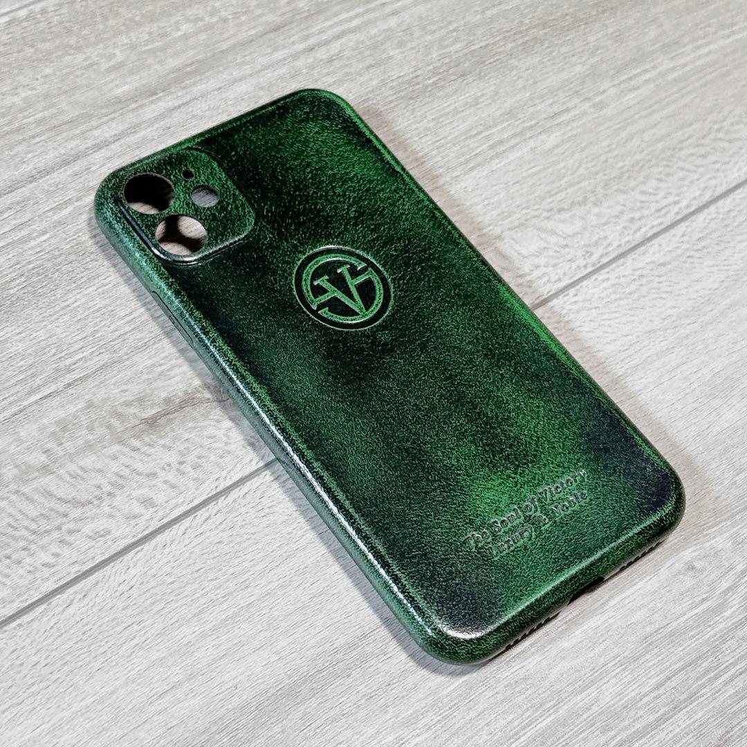 〆iphone11 ケース アイフォン11ケース 本革 VISOUL 超薄型