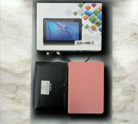 【まめ】7インチ Android14　タブレット 32GB ピンク